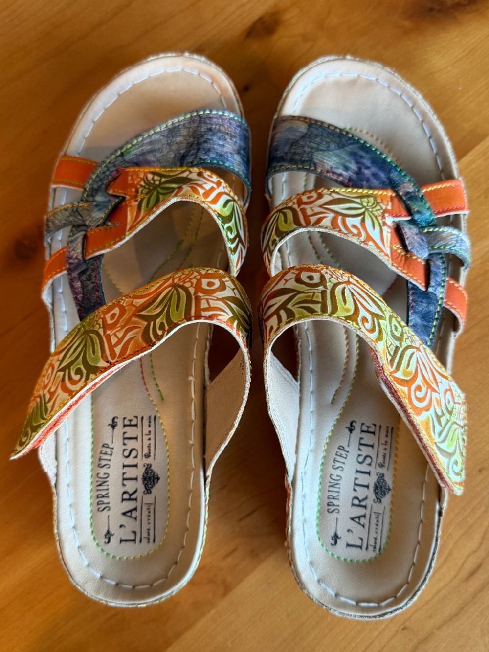 Spring Step L’Artiste Sandals, size 39 (US 8)